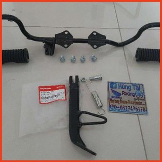 Bộ cao su càng gác chân, chống nghiêng xe super dream zin honda