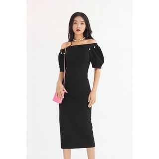 Đầm nữ công sở 92wear thiết kế doa0405