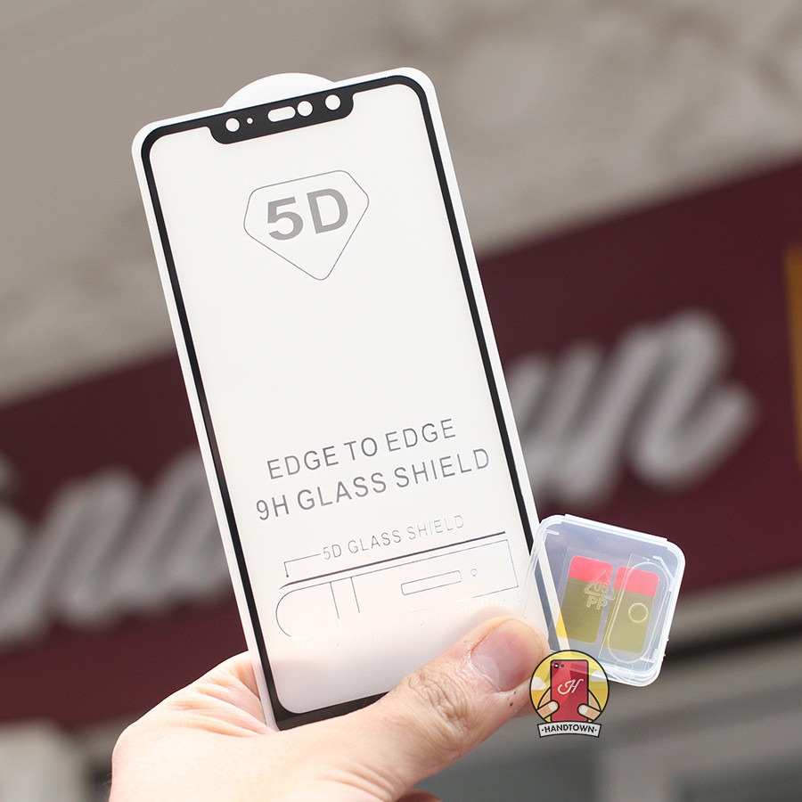 COMBO SỐC Kính cường lực Xiaomi Redmi Note 6 Pro Full màn kèm cường lực Camera