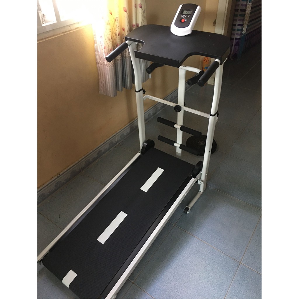 CHAIR19 - (KHÔNG SỬ ĐIỆN) Máy chạy bộ cơ đa năng mẫu mới Treadmill SH - S306 5 in 1 tặng kèm đĩa xoay eo cao cấp 360 độ