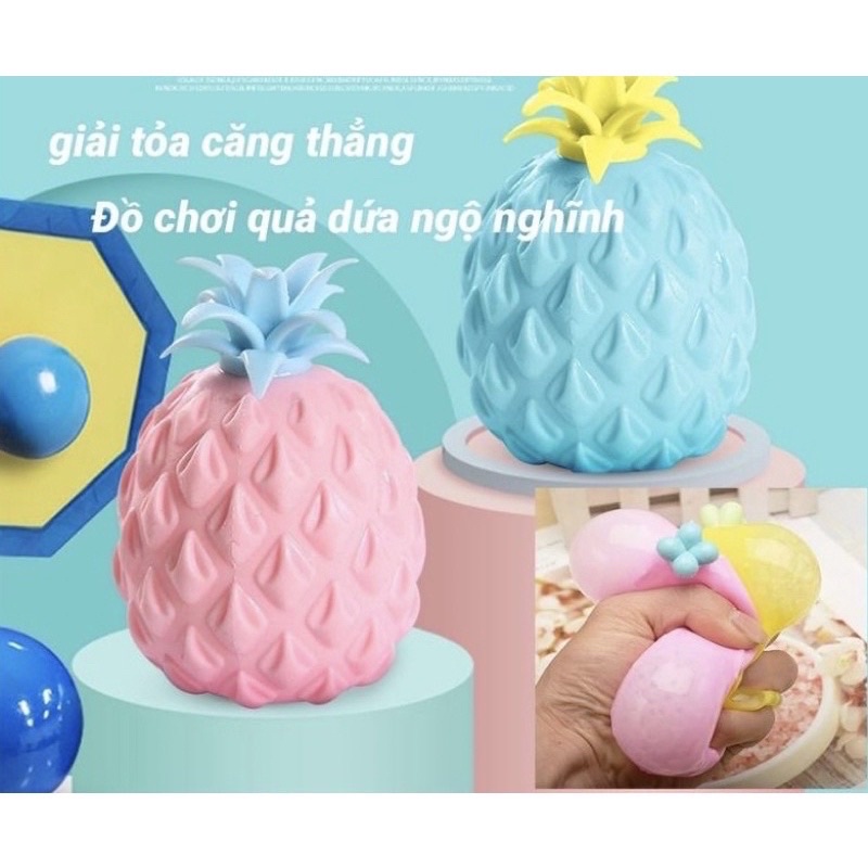 [ Rẻ Vô Địch ] Đồ Chơi Bóp Giảm Căng Thẳng Hình Quả Dứa Đáng Yêu.