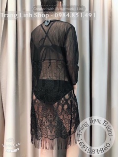 Áo choàng đi biển - kimono