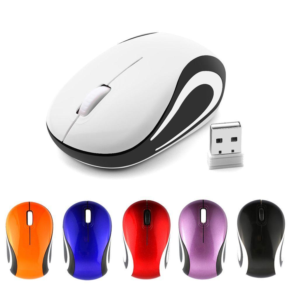 MYRONGVN Chuột Quang Không Dây 2.4GHz Cho PC / Laptop