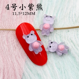 Charm nail, charm gấu nail trang trí móng