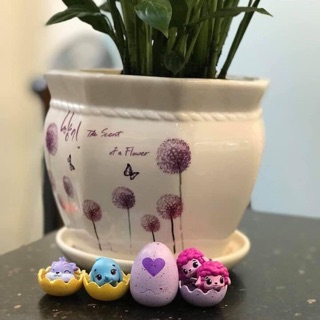 COMBO 10 TRỨNG HATCHIMALS màu tím