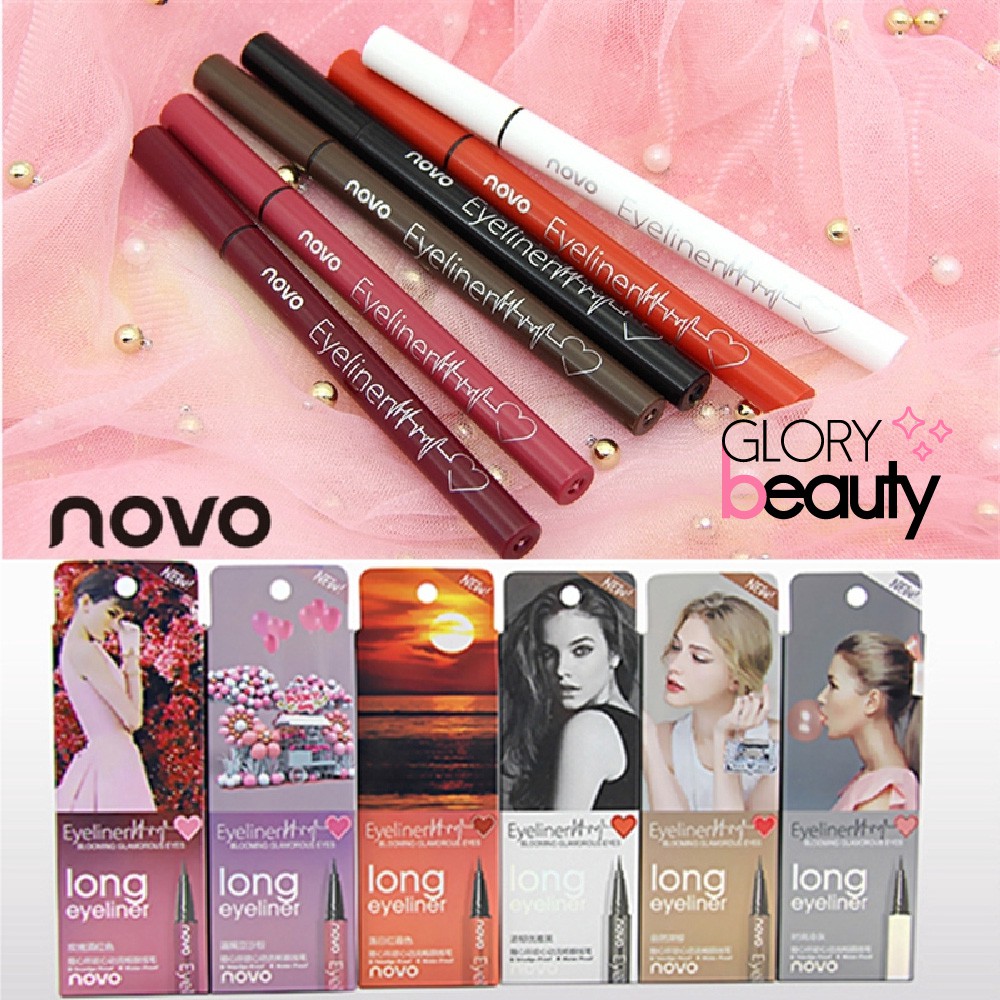 (hàng Mới Về) Bút Kẻ Mắt Novo 6 Màu Tùy Chọn Chống Nước Không Phai Tiện Dụng | BigBuy360 - bigbuy360.vn