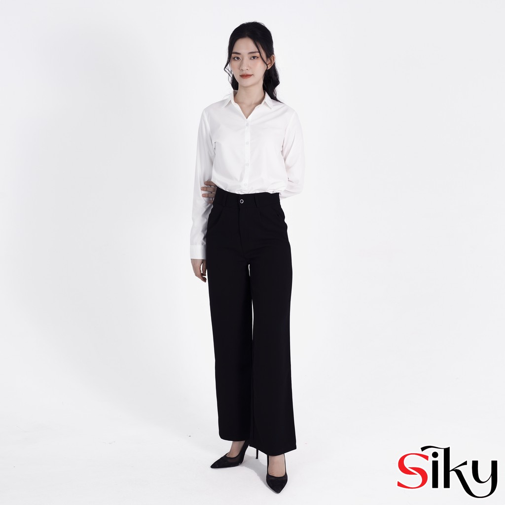 Quần ống rộng dáng dài 80cm - Siky | BigBuy360 - bigbuy360.vn
