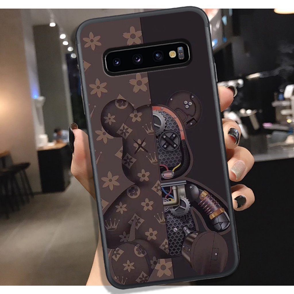 [HOT]ỐP SAMSUNG S8 - S8 PLUS - S10 - S10 PLUS - S10 5G  , In Hình Gấu Robot họa tiết L-V màu sắc cực đẹp.