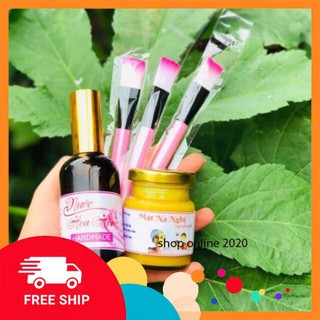 Combo 2 mặt nạ + nứoc hoả hồng "