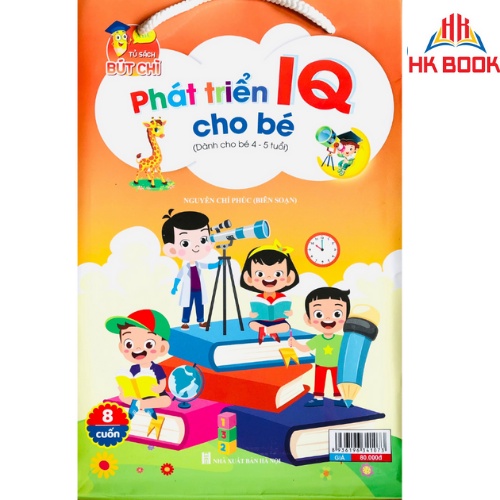 Sách - Phát Triển IQ Cho Bé 4 đến 5 tuổi (Combo 8 quyển)