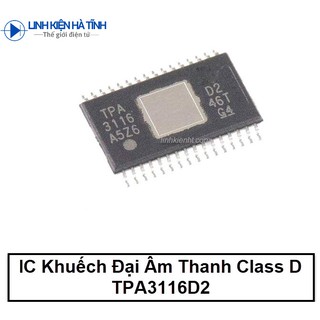 IC LOA KÉO TPA3116D2 TPA3116D2DADR TPA3116 TDA3116D2