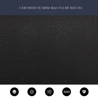 Ví da nam cao cấp, bóp da nam gập đôi