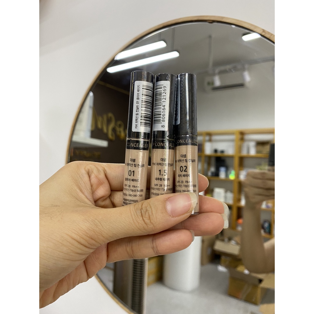 Kem Che Khuyết Điểm The Saem Cover Perfection Tip Concealer SPF28 PA++ 6.5g | BigBuy360 - bigbuy360.vn