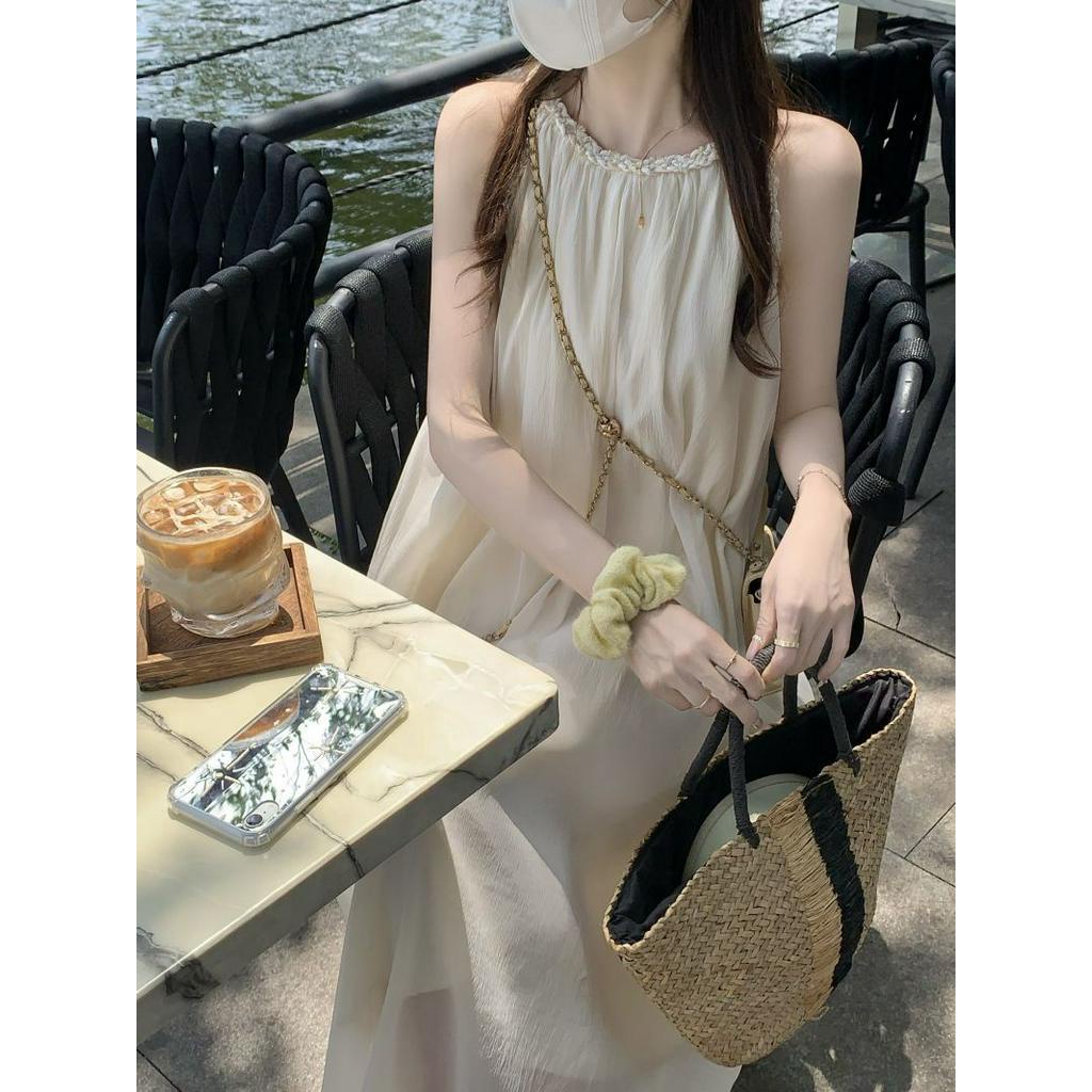 Đầm Hai Dây Dáng Dài Vừa Thời Trang Đi Biển 64082