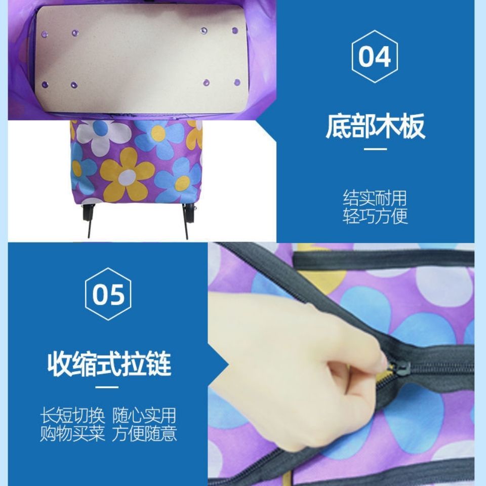 Túi Mua Sắm Có Thể Gấp Gọn Tiện Dụng Cho Người Lớn Tuổi | BigBuy360 - bigbuy360.vn