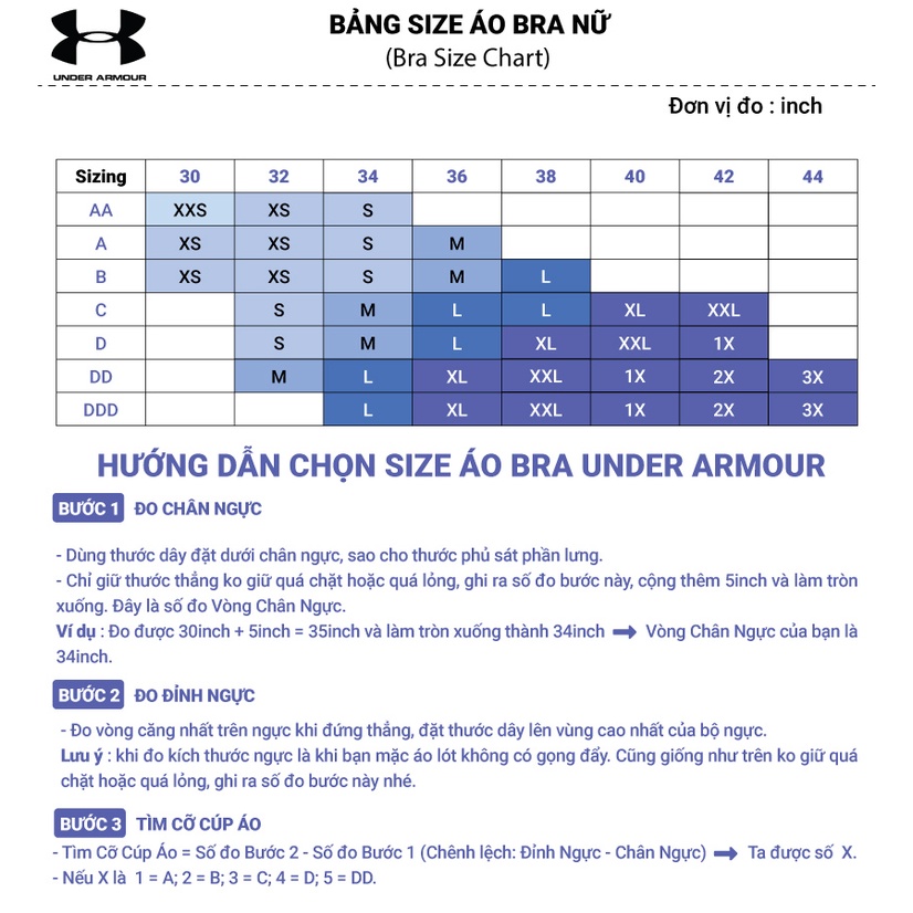 Áo bra thể thao nữ Under Armour Infinity Mid Rib - 1365772-554