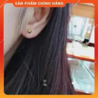 Hàng thiết kế bông tai hạt châu , hạt ngọc - mely 122