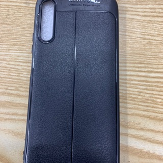 Ốp lưng Huawei Y9S dẻo đen vân da