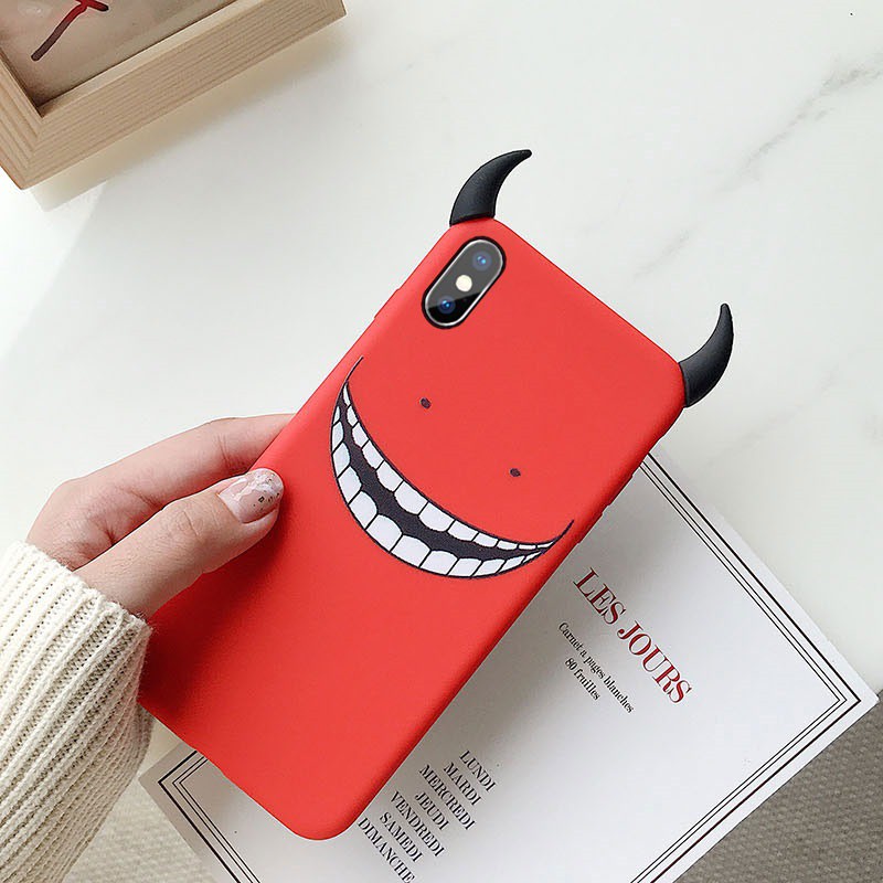 [ OPPO ] Ốp Lưng Silicon Mặt Quỷ I - B139 | BigBuy360 - bigbuy360.vn