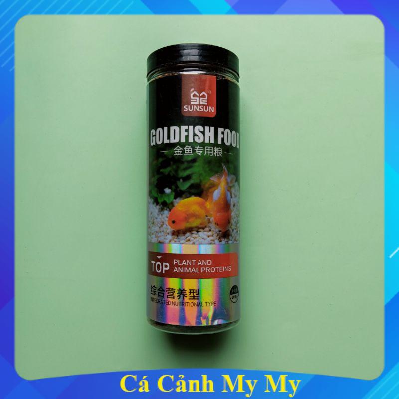 Cám Goldfish Food Sunsun hộp 200g