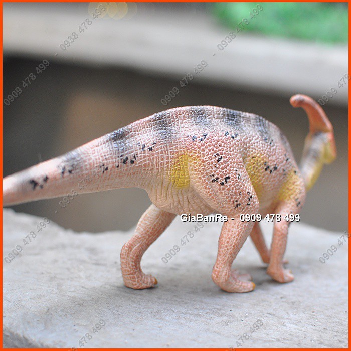 MÔ HÌNH KHỦNG LONG ĂN CỎ - MÀO KIẾM LỚN PARASAUROLOPHUS - SIZE NHỎ - 7713.3