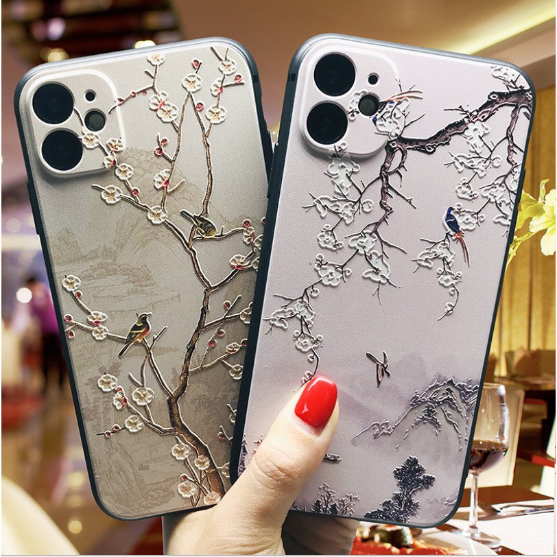 Ốp lưng điện thoại di động Huawei p20 p30 mate20 in hình phong cách Trung Quốc