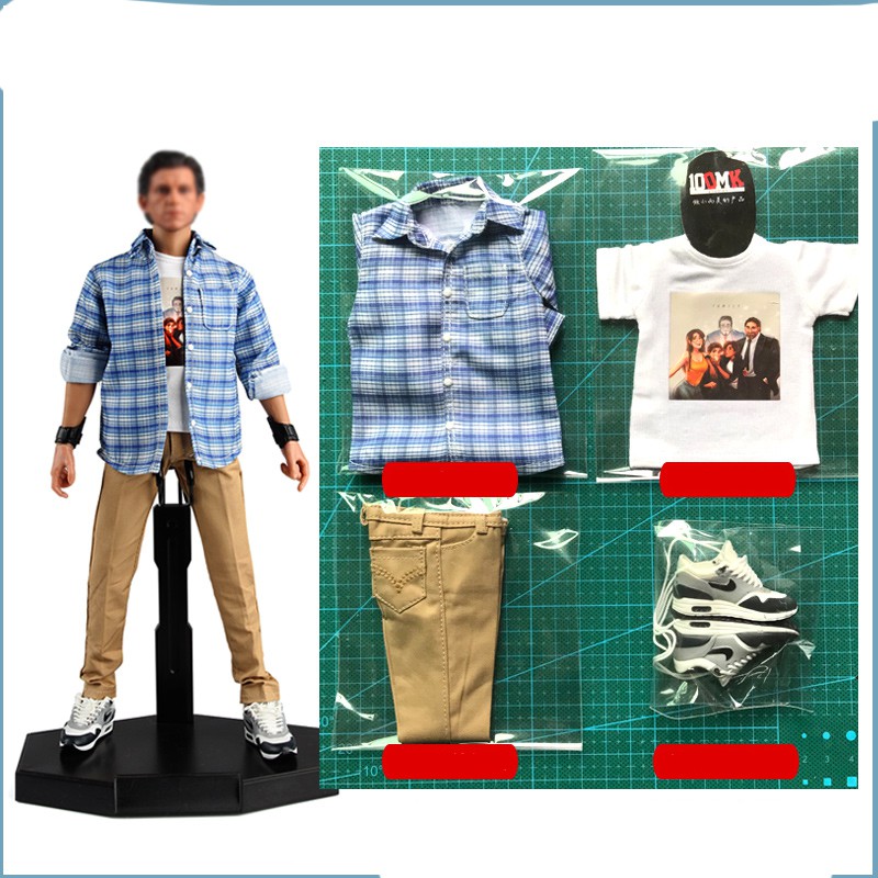 [Có Sẵn] Trang phục nam doll action figure 1:6 Peter Parker Spider-man