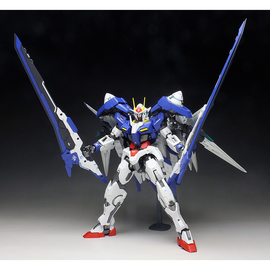 [Freeship - Hàng co sẵn] Mô Hình Gundam MG GN-0000 + GNR-010/XN 00 XN Raiser Tỉ Lệ 1/100 Bandai