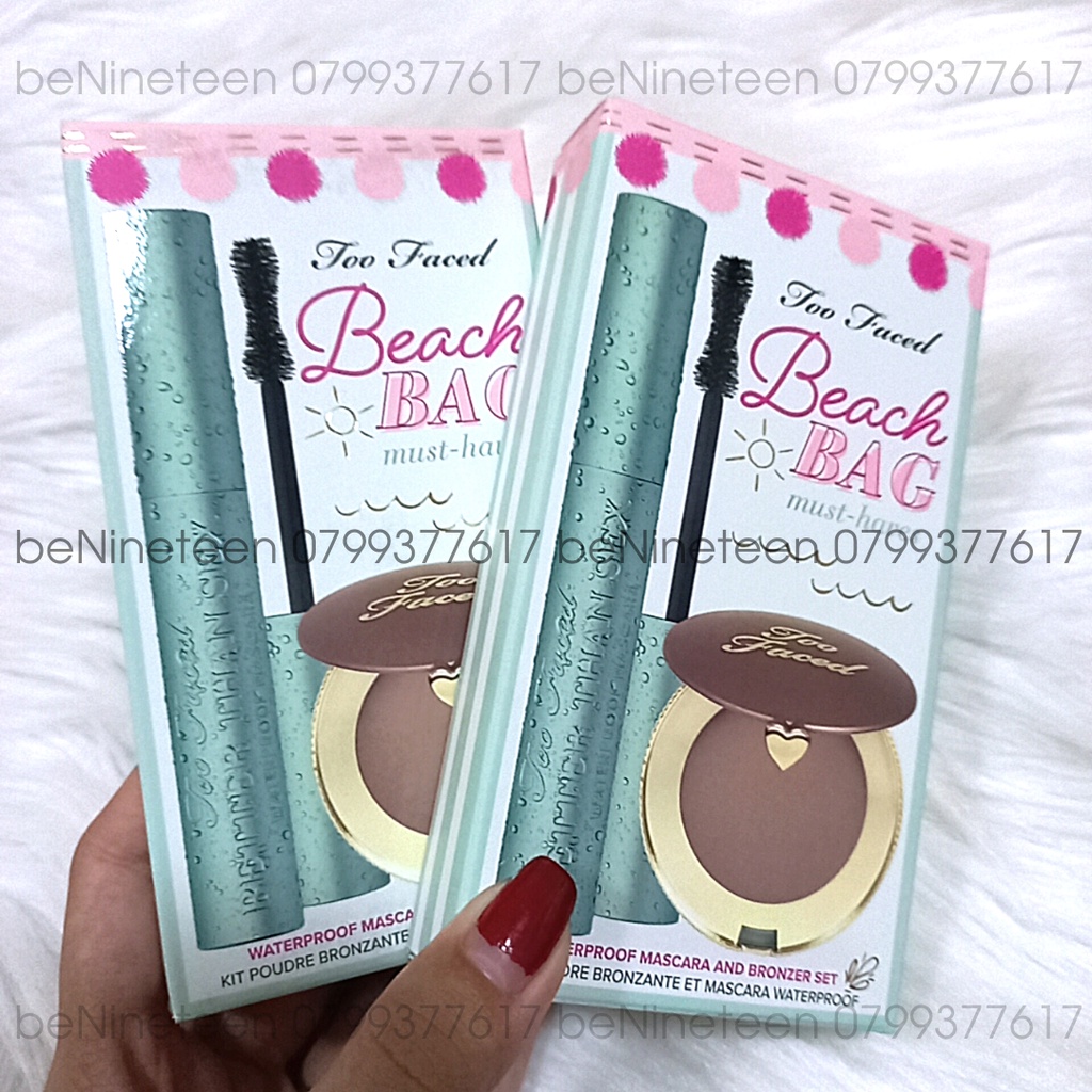 Bộ Trang Điểm Too Faced gồm Mascara và Bronzer