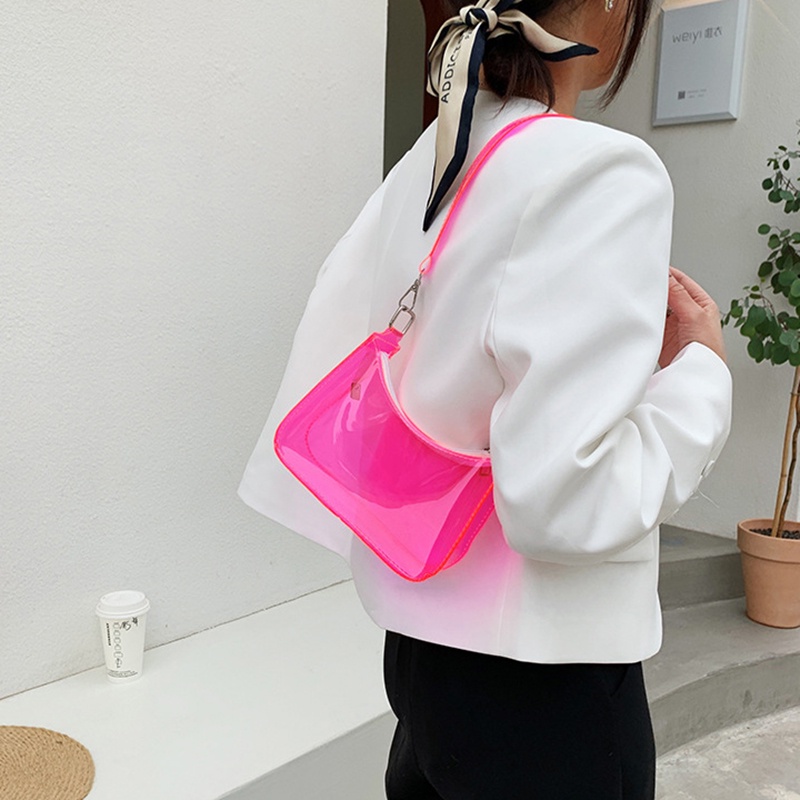 Túi đeo vai IELGY màu trơn phong cách Hàn Quốc thời trang cho nữ