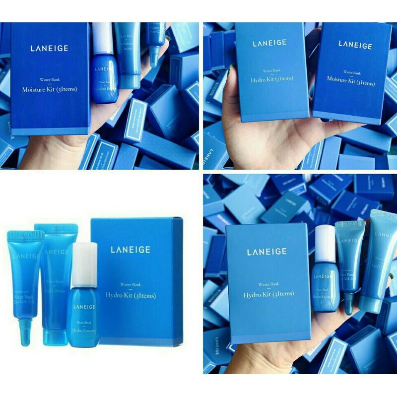 Set dưỡng Water Bank Hydro Kit 3items