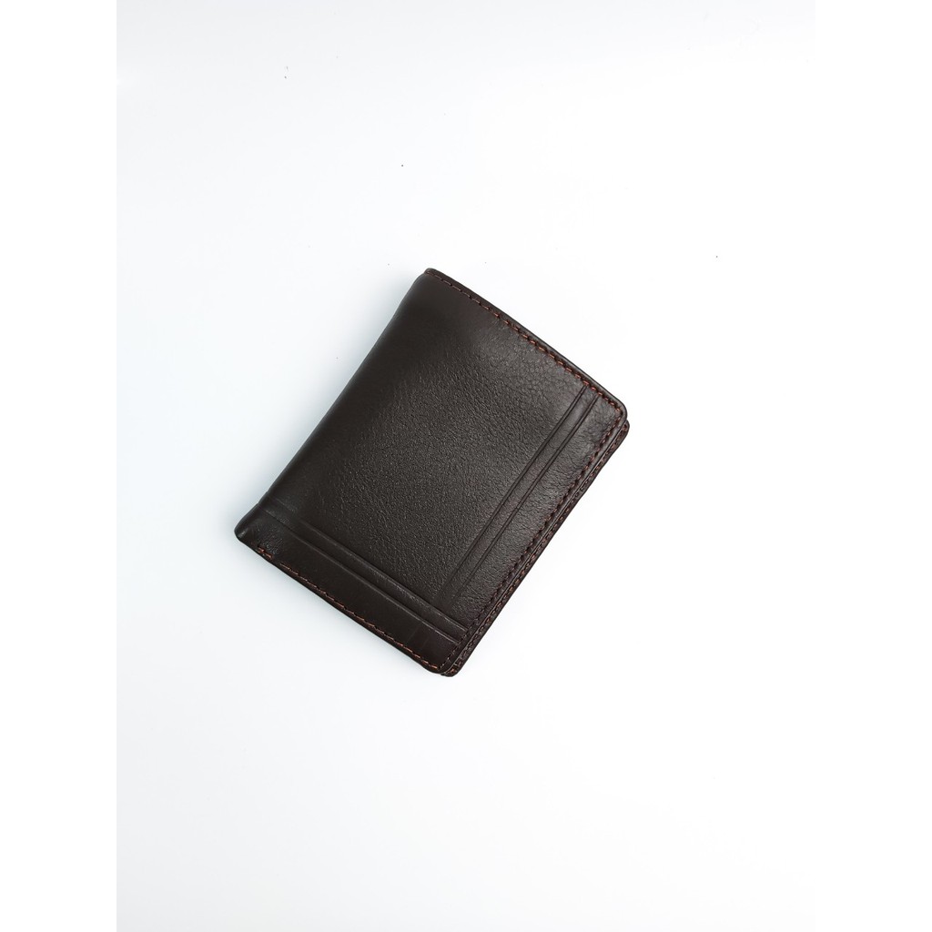 VÍ NAM DA BÒ THẬT NAPAS SỌC [VÍ ĐỨNG] -BH 36TH-NL008