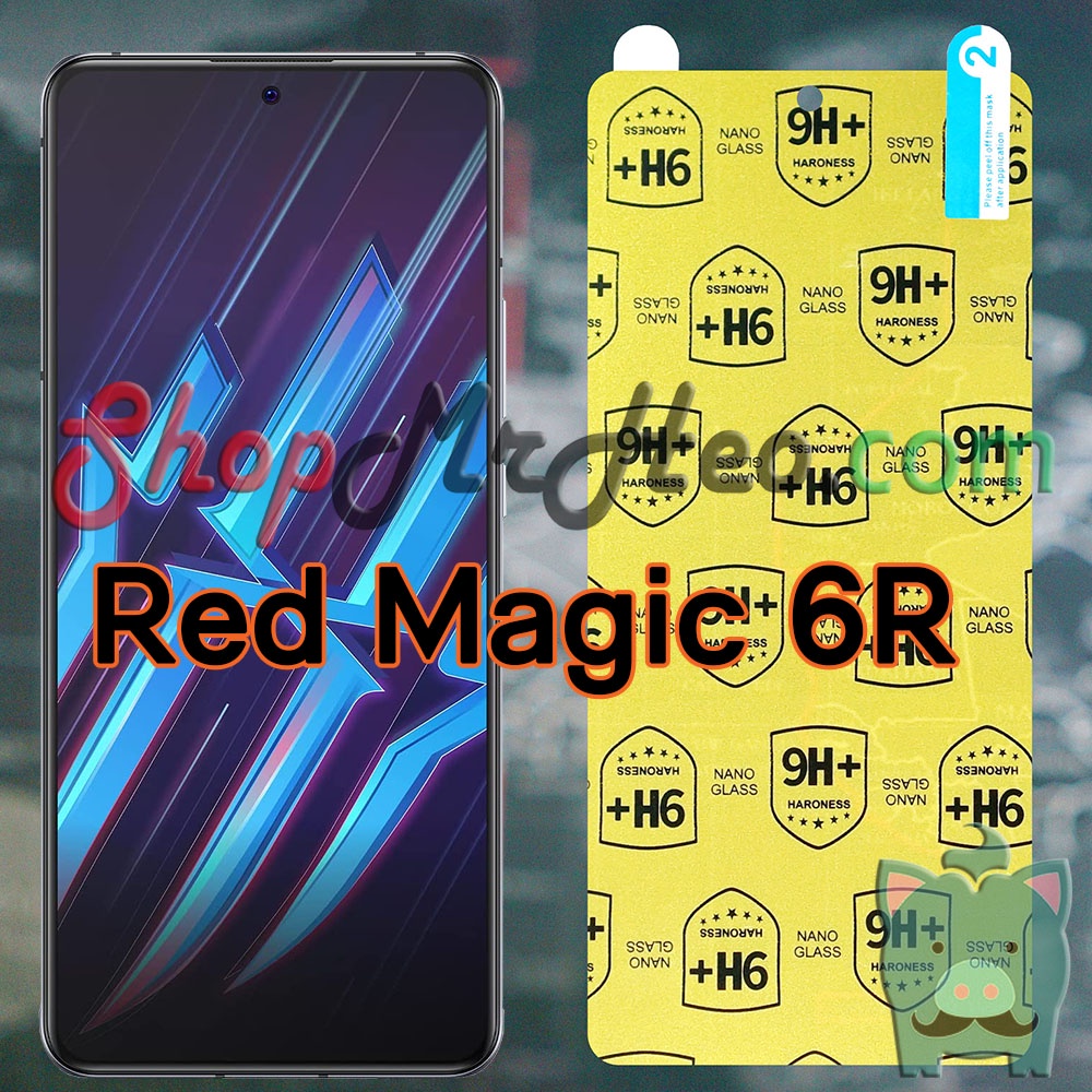 Dán Cường Lực Nano Dẻo ZTE Nubia Red Magic 6 - 6S - 6 Pro - 6R - Red Magic 5G - 5S - 3S