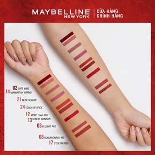 Son Kem Lì Maybelline Sensational Liquid Matte 7ml