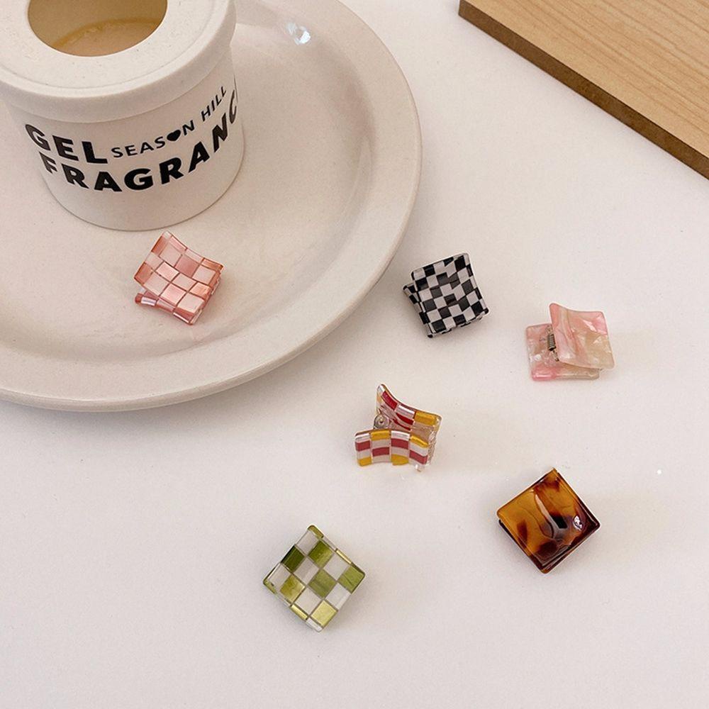 Kẹp Tóc Họa Tiết Hình Học Đơn Giản Ngọt Ngào Cho Nữ