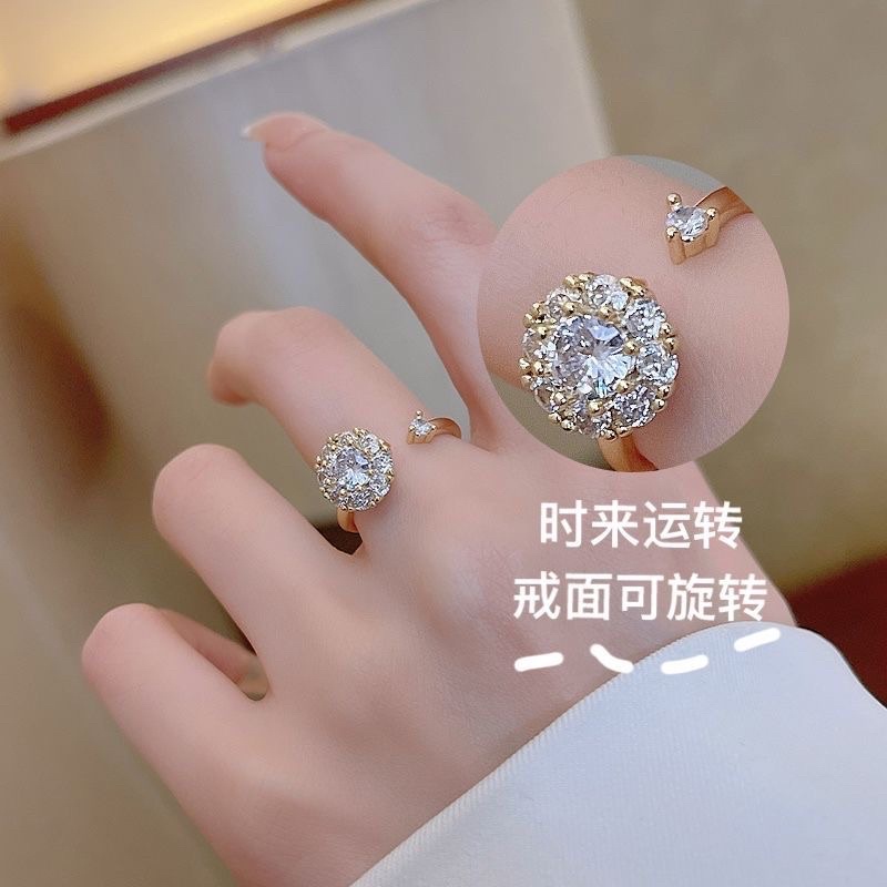 nhẫn đính đá cao cấp