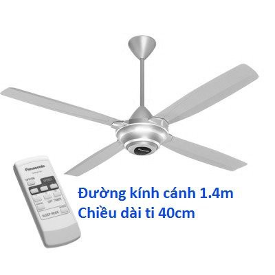 Quạt trần Panasonic F-56MZG (4 cánh - có điều khiển từ xa)