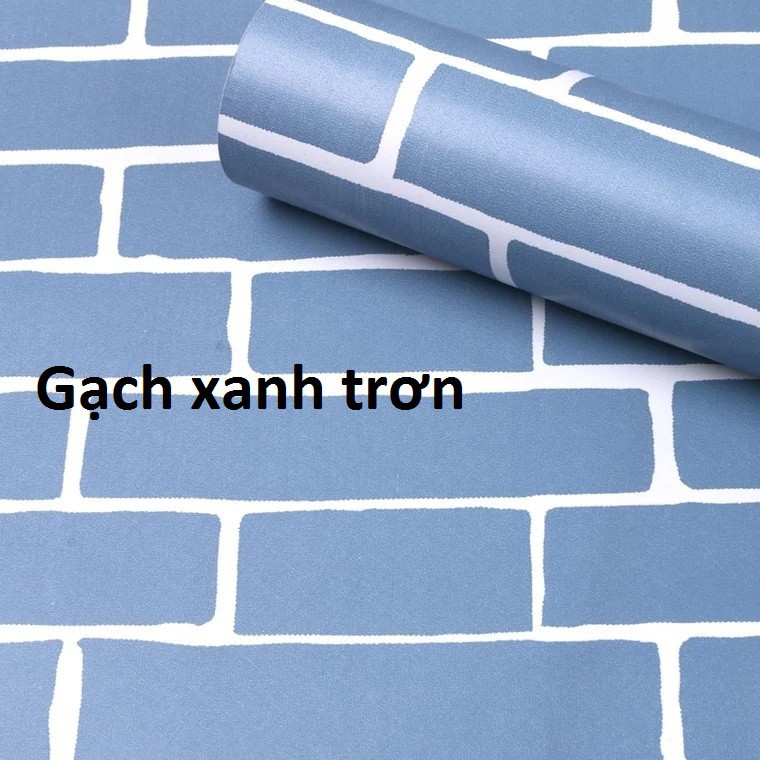 Bộ sưu tập các mẫu giấy dán tường giả GẠCH - ĐÁ  khổ giấy 45cm có keo sẵn