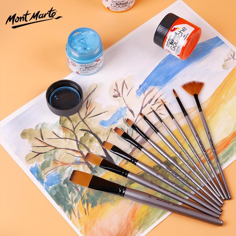 Bộ cọ vẽ màu acrylic Mont Marte Gallery Series Brush Set