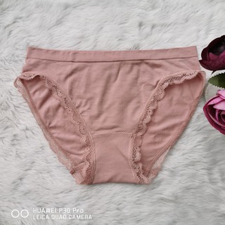 Quần lót nữ cotton cao cấp phối ren nơ, quần lót nữ dễ thương cute mềm mịn thoáng khí MÃ A358