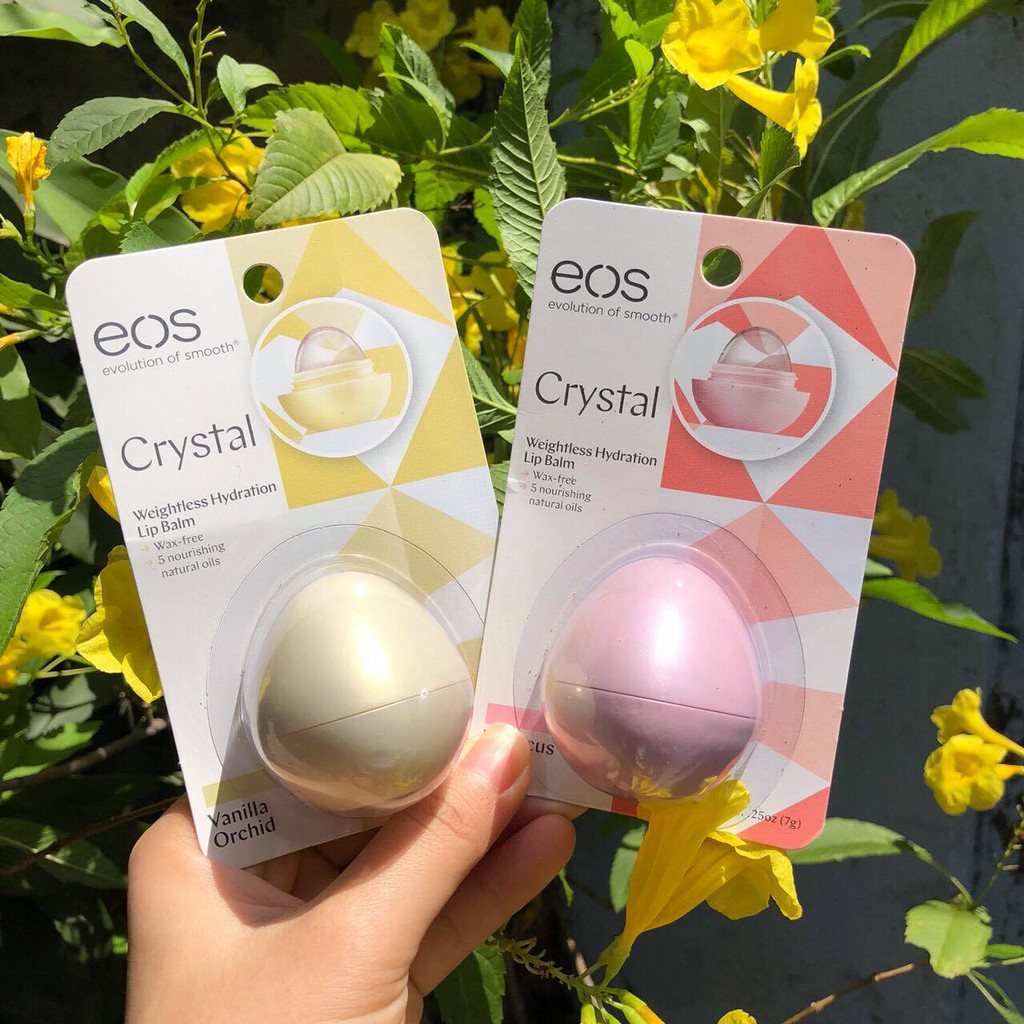 Son dưỡng môi EOS Crystal Weightless Hydration