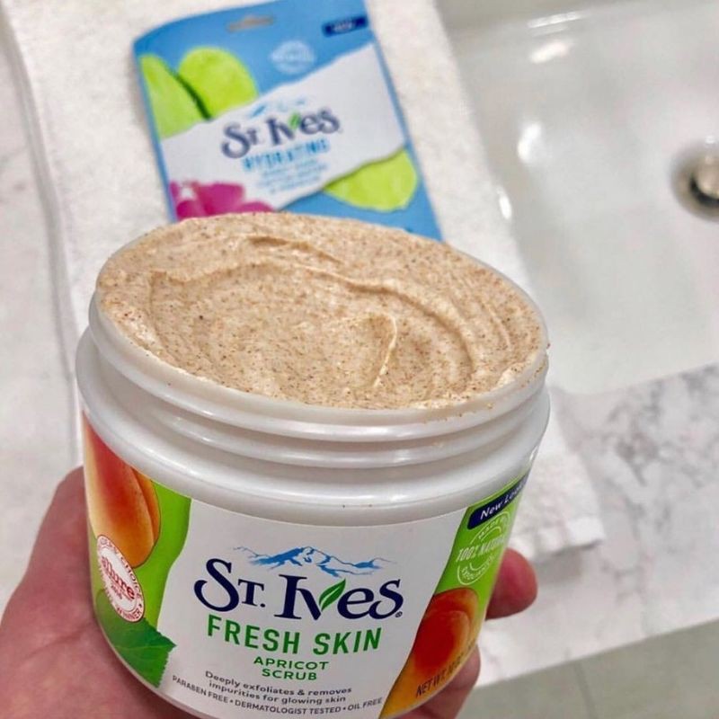 Tẩy Tế Bào Chết Da St.ives Fresh Skin (Da Thường) - ANCE Control (Da Mụn)