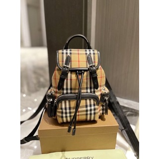 Balo Thể Thao Burberry Cỡ Lớn Chất Liệu Da Thời Trang Cho Nữ