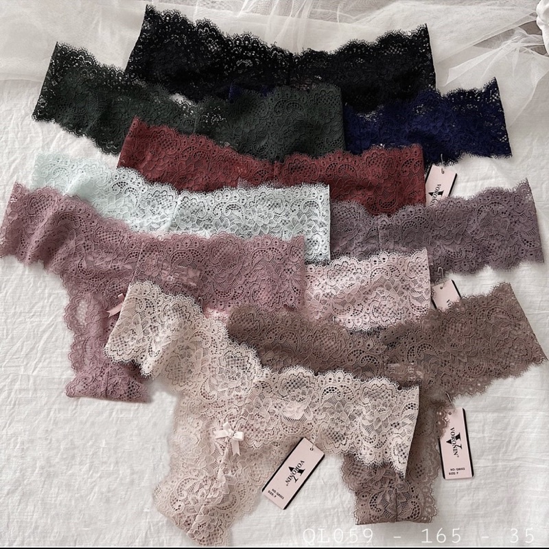 Quần lót nữ chất ren mỏng, sexy thoáng mát Mã 8002 NGAN HOUSE - CHUYÊN ĐỒ LÓT