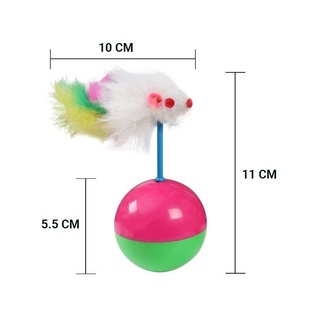 Đồ Chơi Bóng Chuột lật đật Cho Mèo
