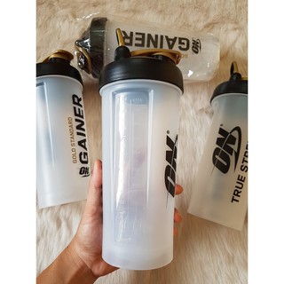 Bình lắc ON 1,2 lít sữa tập gym có con lắc lò so