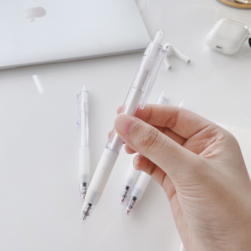 BÚT GEL ĐEN 0.5mm PHONG CÁCH MUJI TỐI GIẢN