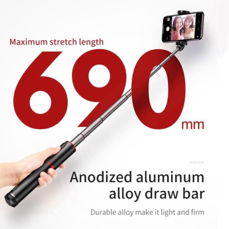 Gậy chụp hình Baseus bluetooth không dây cho iPhone Xiaomi Mi HUAWEI Samsung | BigBuy360 - bigbuy360.vn