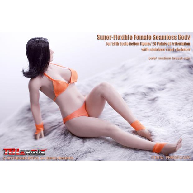 Mô hình cơ thể nữ Female Body S28A S29B Phicen TBLeague tỉ lệ 1/6