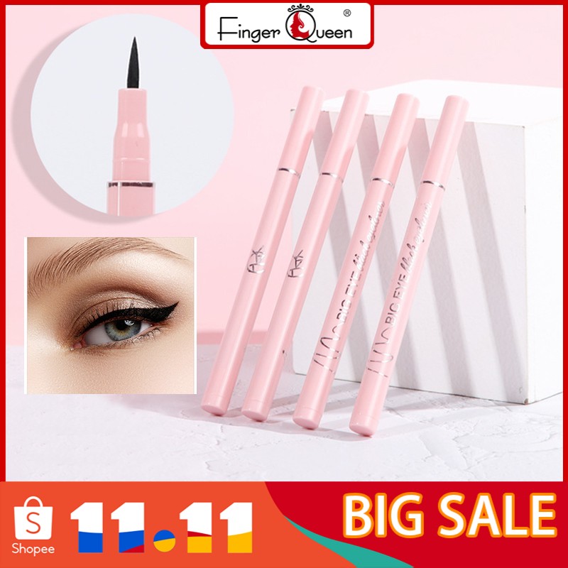 (hàng Mới Về) Bút Kẻ Mắt Màu Đen Không Thấm Nước Nhanh Khô Ngón Tay